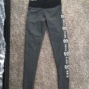 Pink Victoria’s Secret leggings